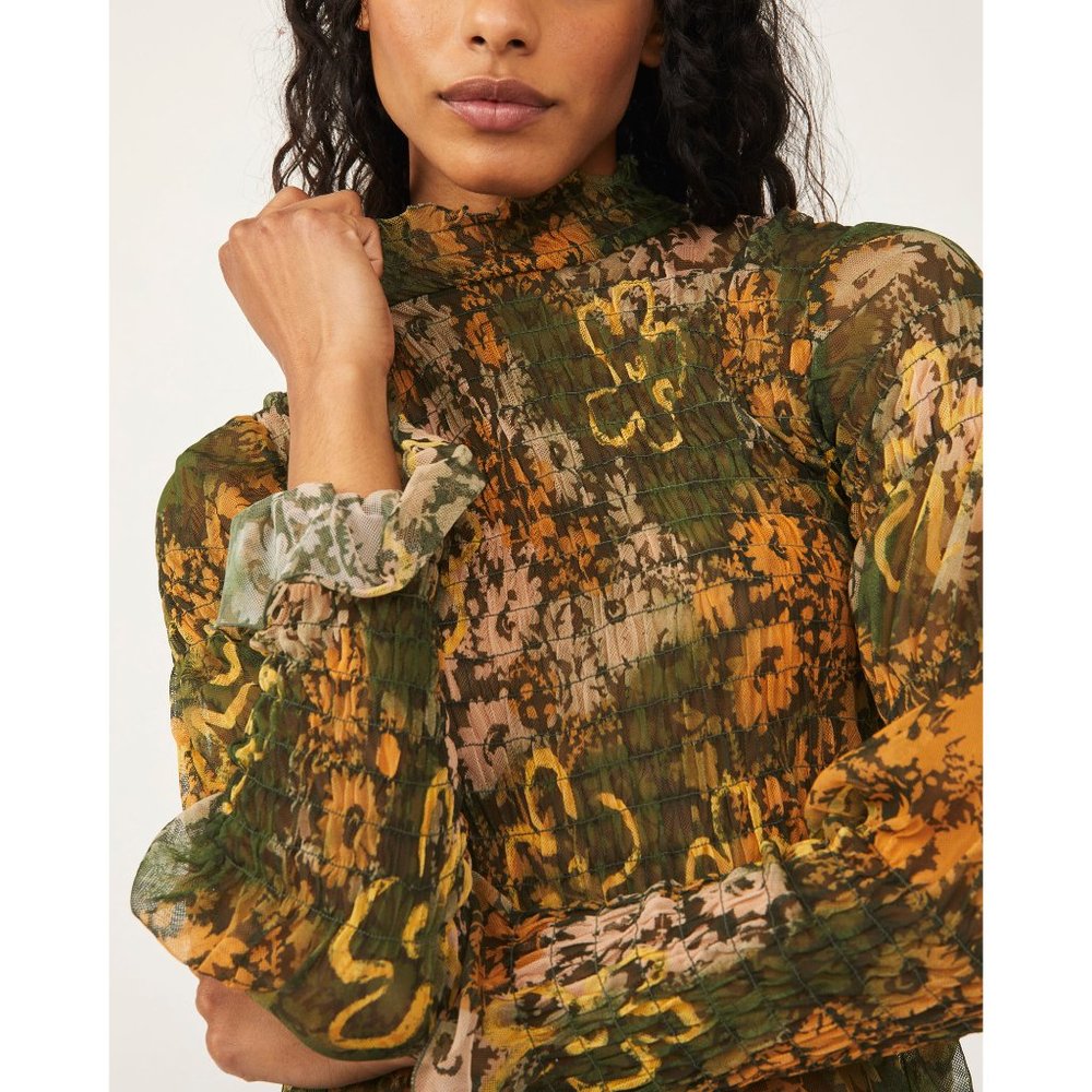 🎉LAST CHANCE🎉 NWT Free People Hello There Top / Forest Combo - Picture 4 of 6